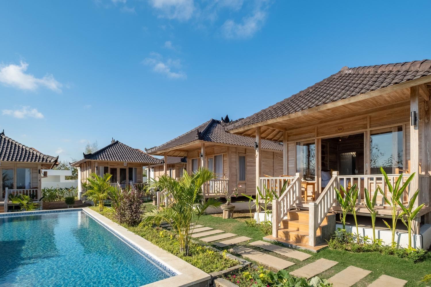 Cove D Ancak Villa And Bungalow Ungasan Eksteriør billede
